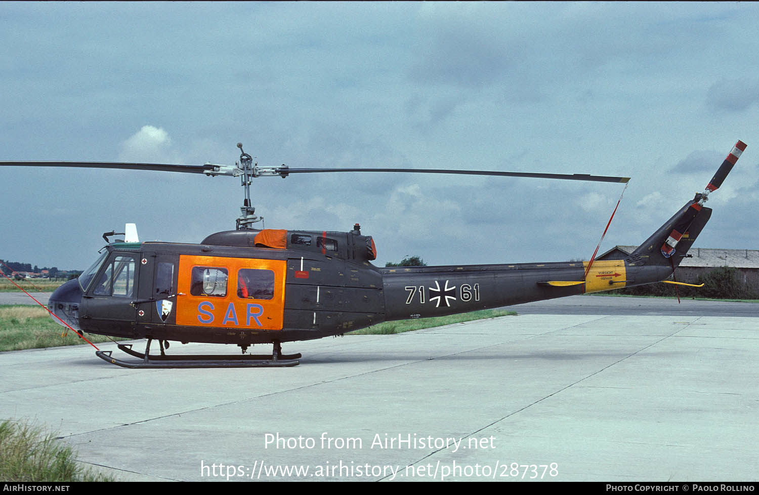 Aircraft Photo of 7161 | Bell UH-1D Iroquois | Germany - Air Force | AirHistory.net #287378