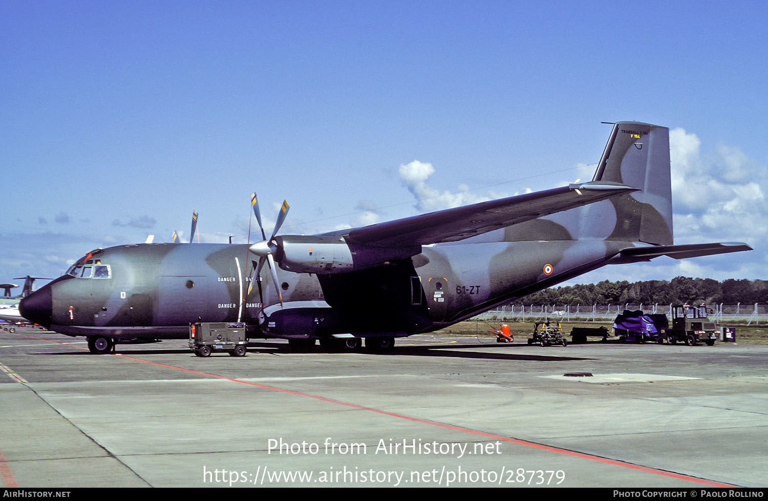 Aircraft Photo of F154 | Transall C-160F | France - Air Force | AirHistory.net #287379