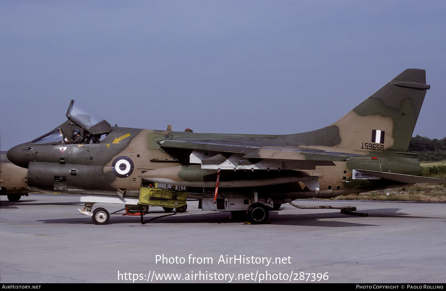 Aircraft Photo of 159658 | LTV A-7E Corsair II | Greece - Air Force | AirHistory.net #287396