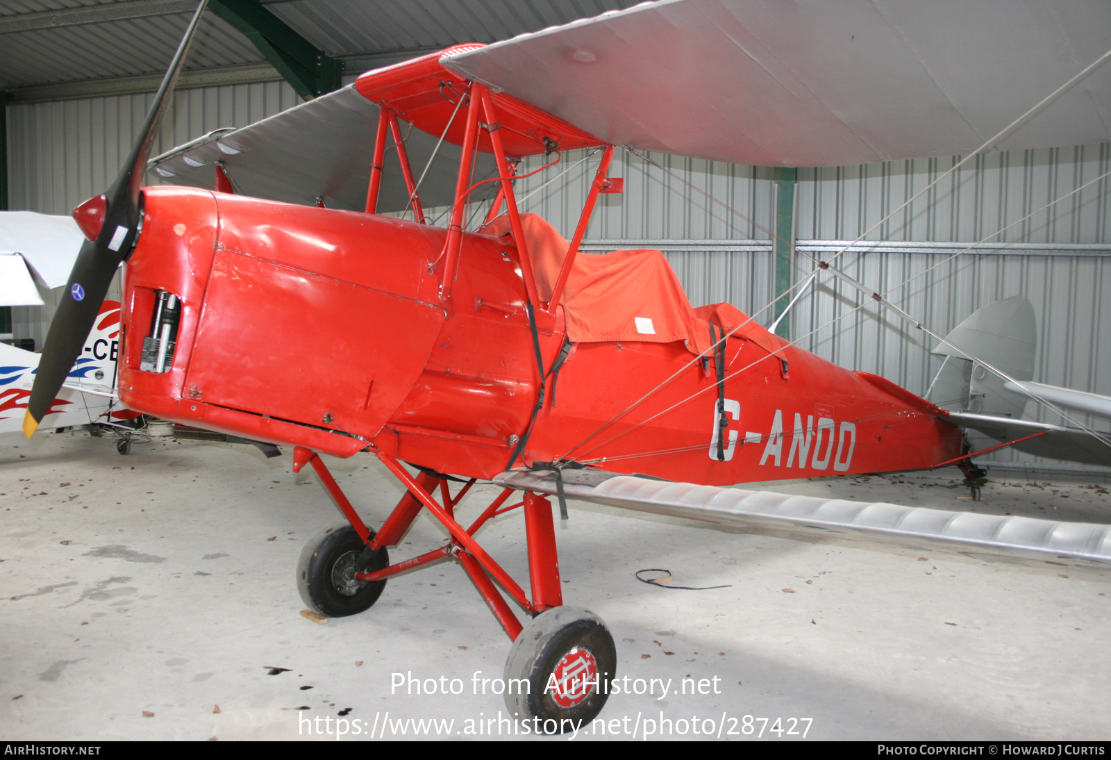 Aircraft Photo of G-ANOO | De Havilland D.H. 82A Tiger Moth | AirHistory.net #287427