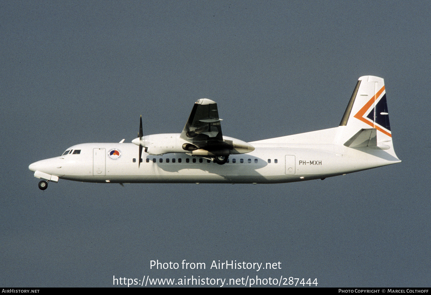 Aircraft Photo of PH-MXH | Fokker 50 | AirHistory.net #287444