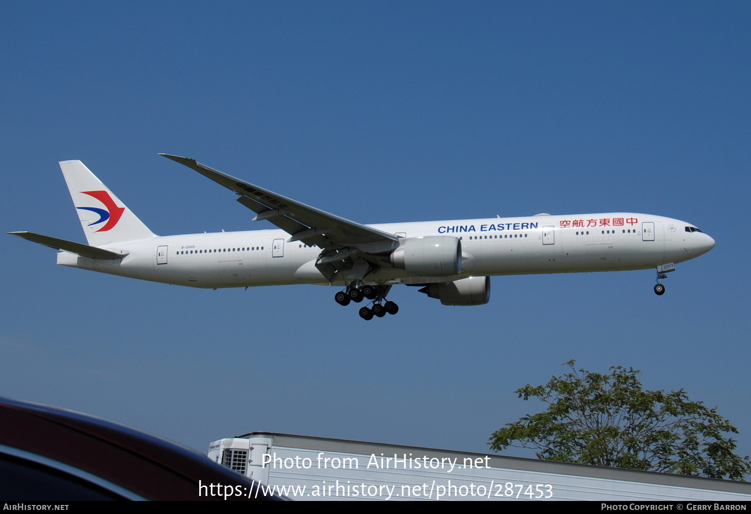 Aircraft Photo of B-2003 | Boeing 777-39P/ER | China Eastern Airlines | AirHistory.net #287453