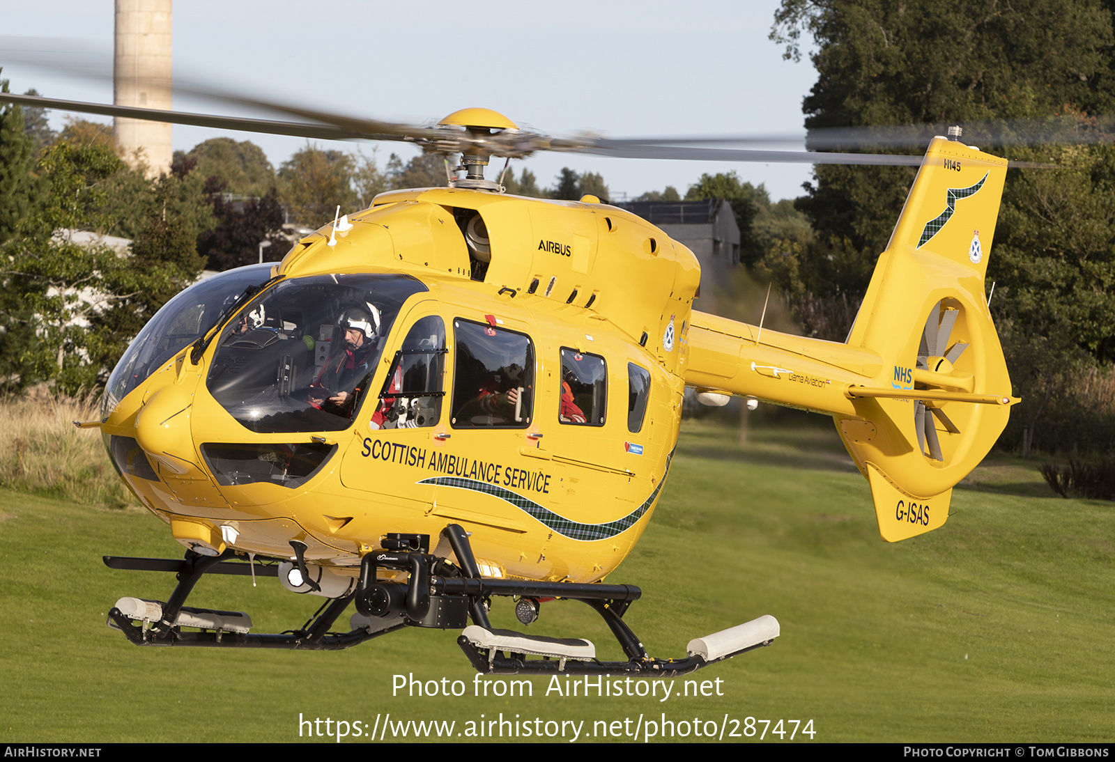 Aircraft Photo of G-ISAS | Airbus Helicopters EC-145 (BK-117 D-2) | Scottish Ambulance Service | AirHistory.net #287474