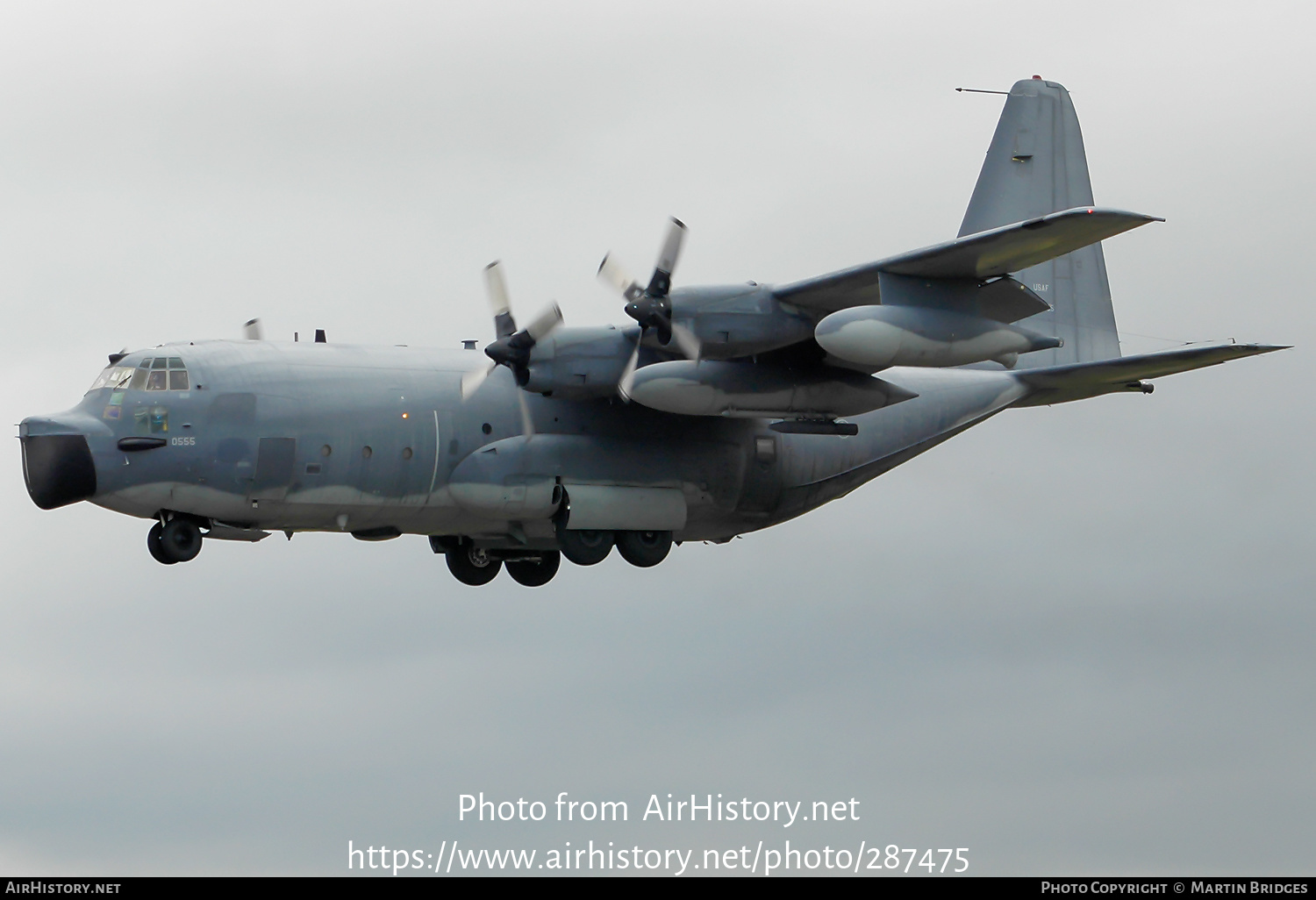 Aircraft Photo of 64-0555 / 40555 | Lockheed MC-130E Hercules (L-382) | USA - Air Force | AirHistory.net #287475