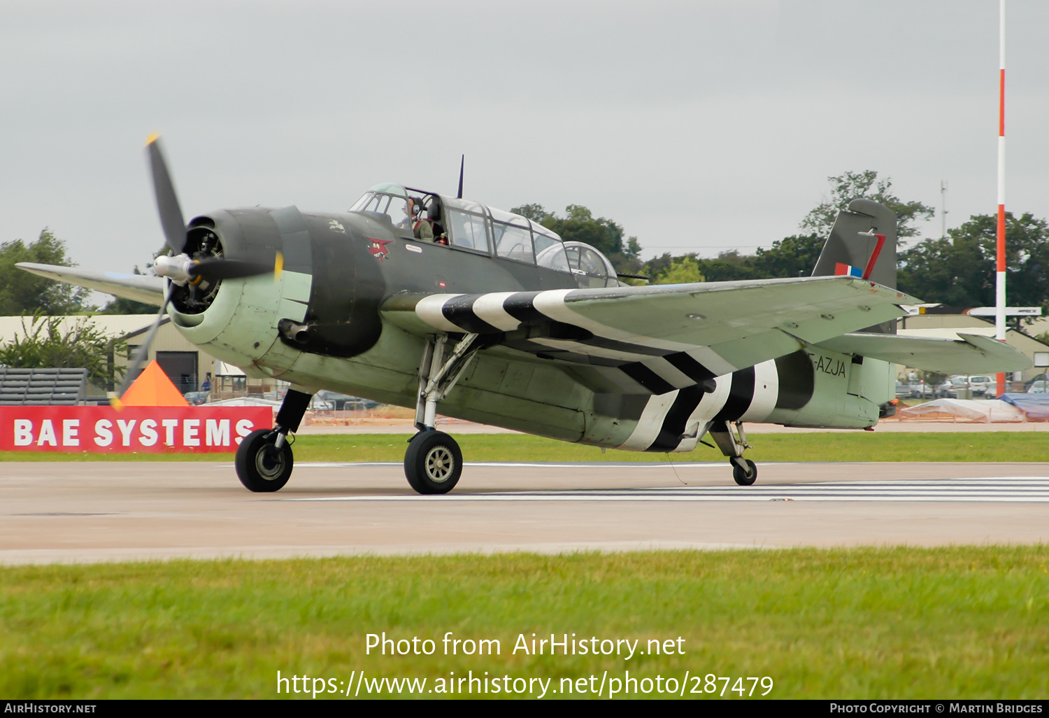 Aircraft Photo of F-AZJA | General Motors TBM-3E Avenger | UK - Navy | AirHistory.net #287479