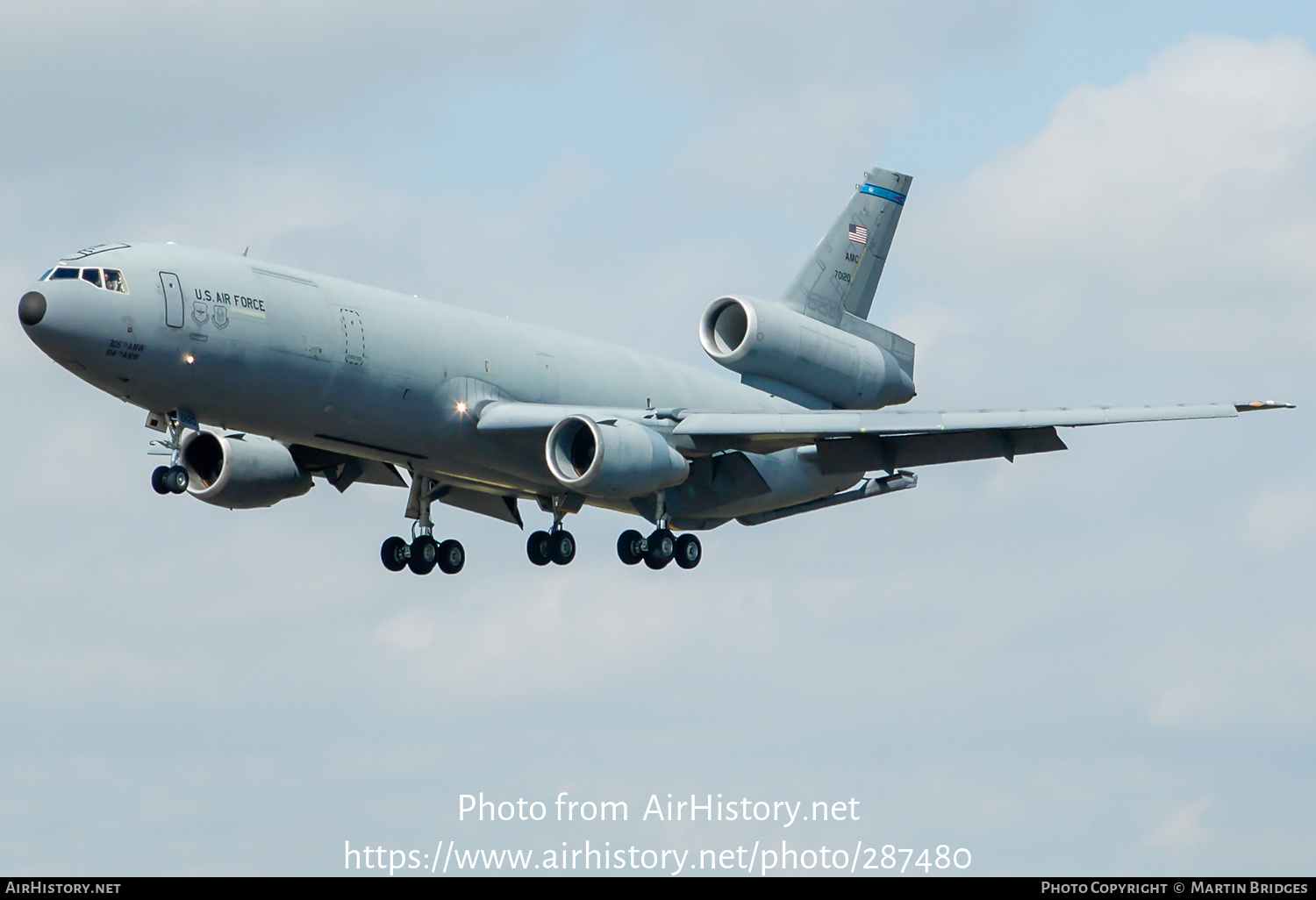 Aircraft Photo of 87-0120 / 70120 | McDonnell Douglas KC-10A Extender (DC-10-30CF) | USA - Air Force | AirHistory.net #287480