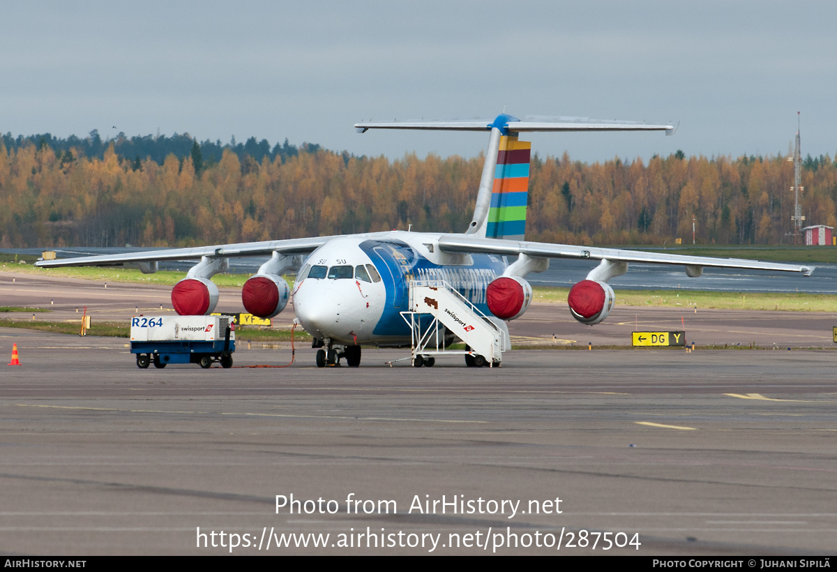 Aircraft Photo of SE-DSU | British Aerospace Avro 146-RJ100 | BRA - Braathens Regional Airlines | AirHistory.net #287504