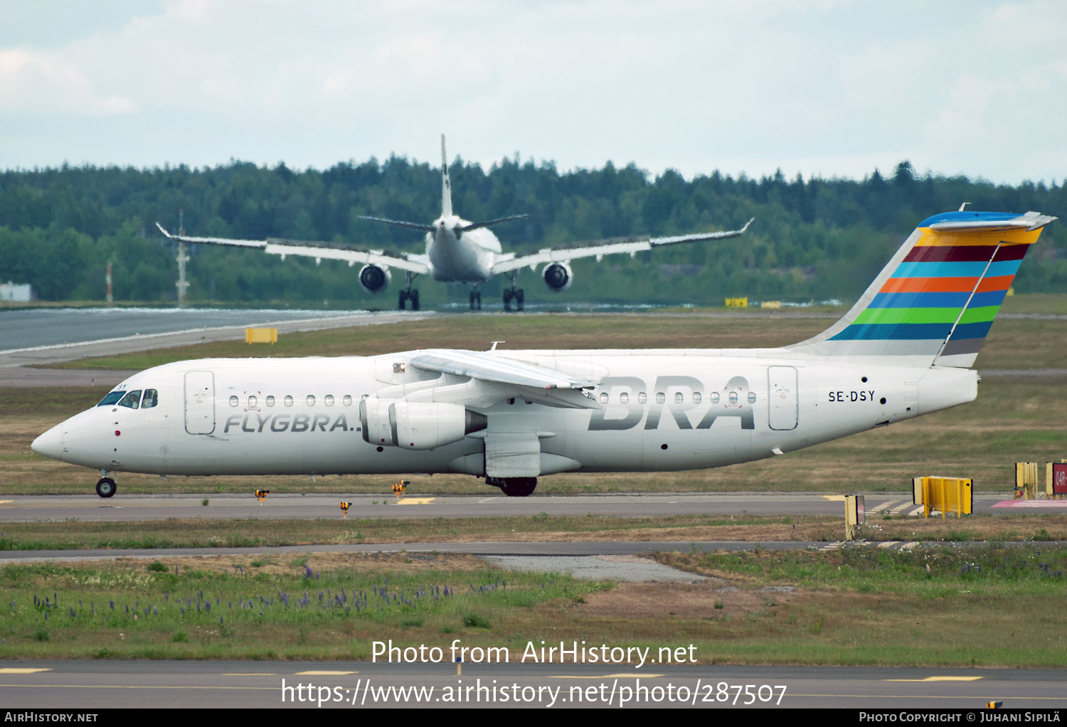 Aircraft Photo of SE-DSY | British Aerospace Avro 146-RJ100 | BRA - Braathens Regional Airlines | AirHistory.net #287507