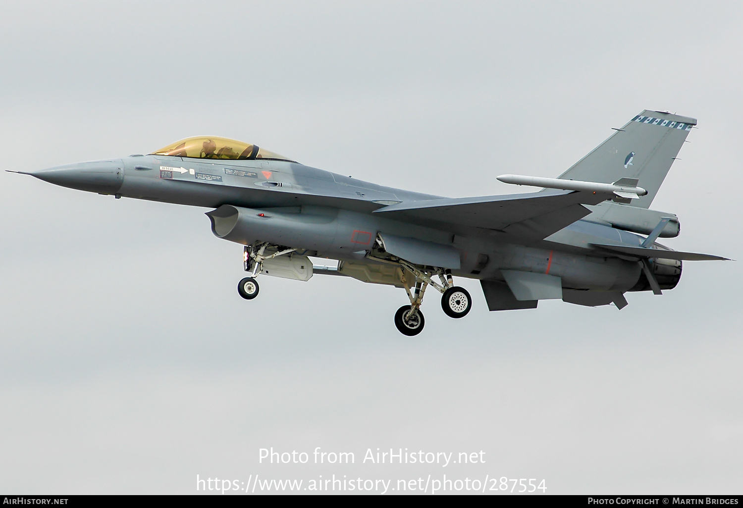 Aircraft Photo of J-643 | General Dynamics F-16A Fighting Falcon | Netherlands - Air Force | AirHistory.net #287554