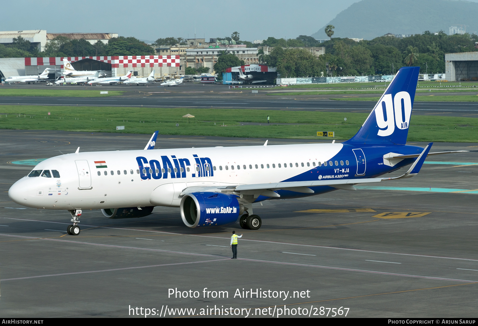 Aircraft Photo of VT-WJA | Airbus A320-271N | GoAir | AirHistory.net #287567