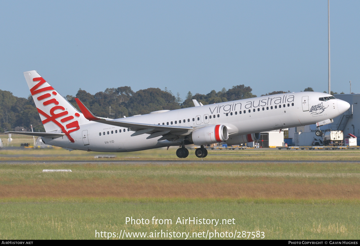 Aircraft Photo of VH-YID | Boeing 737-8FE | Virgin Australia Airlines | AirHistory.net #287583