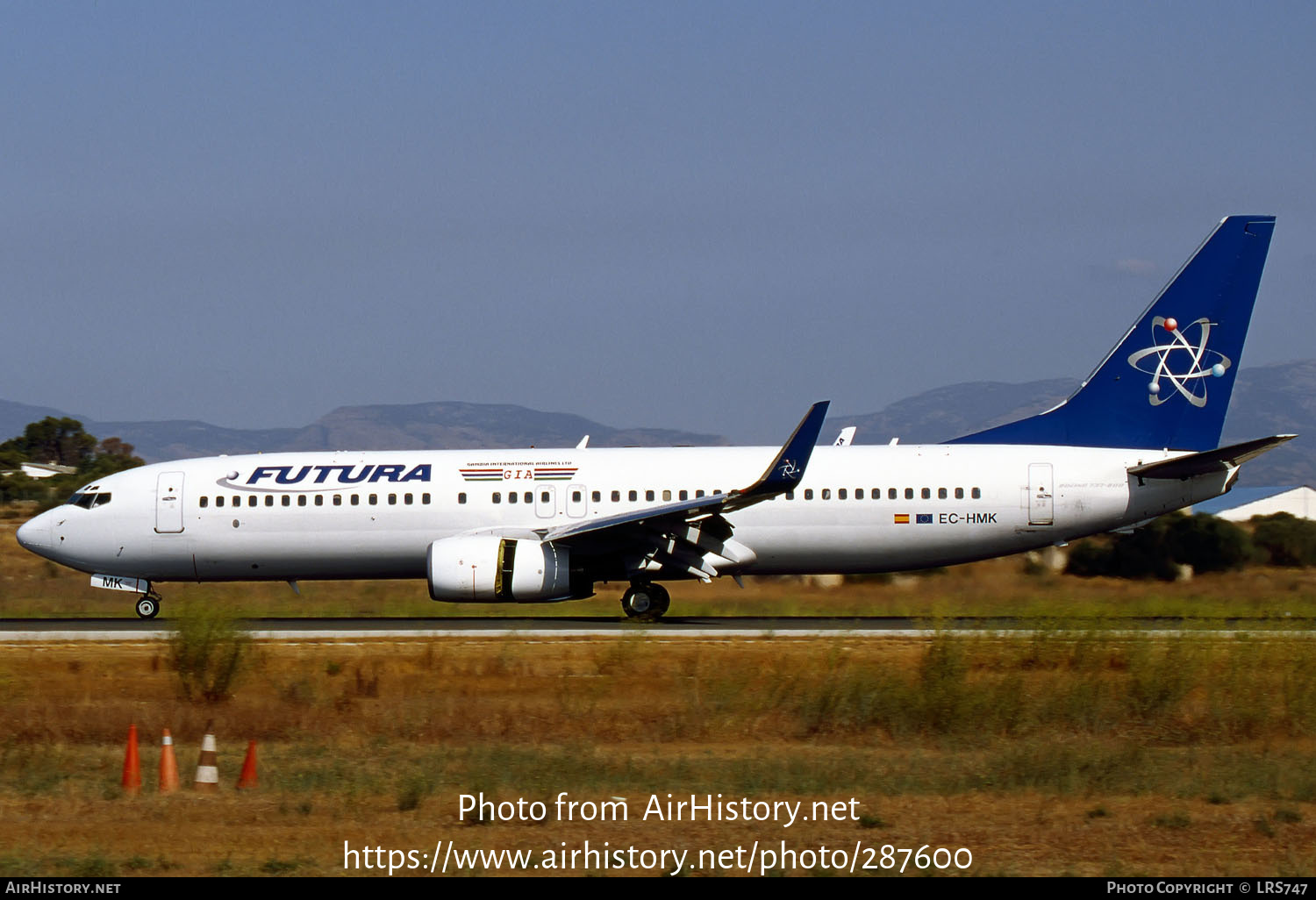 Aircraft Photo of EC-HMK | Boeing 737-86N | Futura International Airways | AirHistory.net #287600