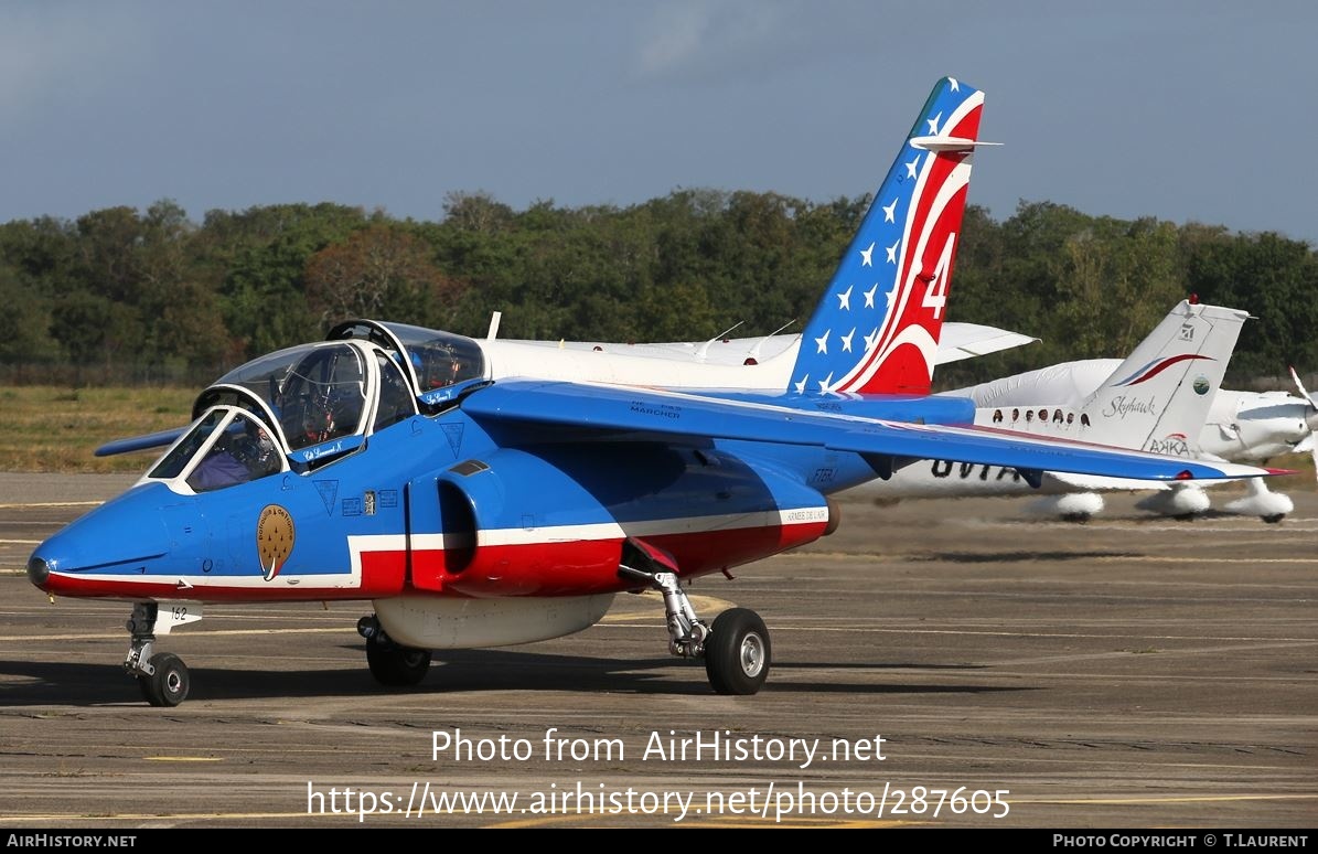 Aircraft Photo of E162 | Dassault-Dornier Alpha Jet E | France - Air Force | AirHistory.net #287605