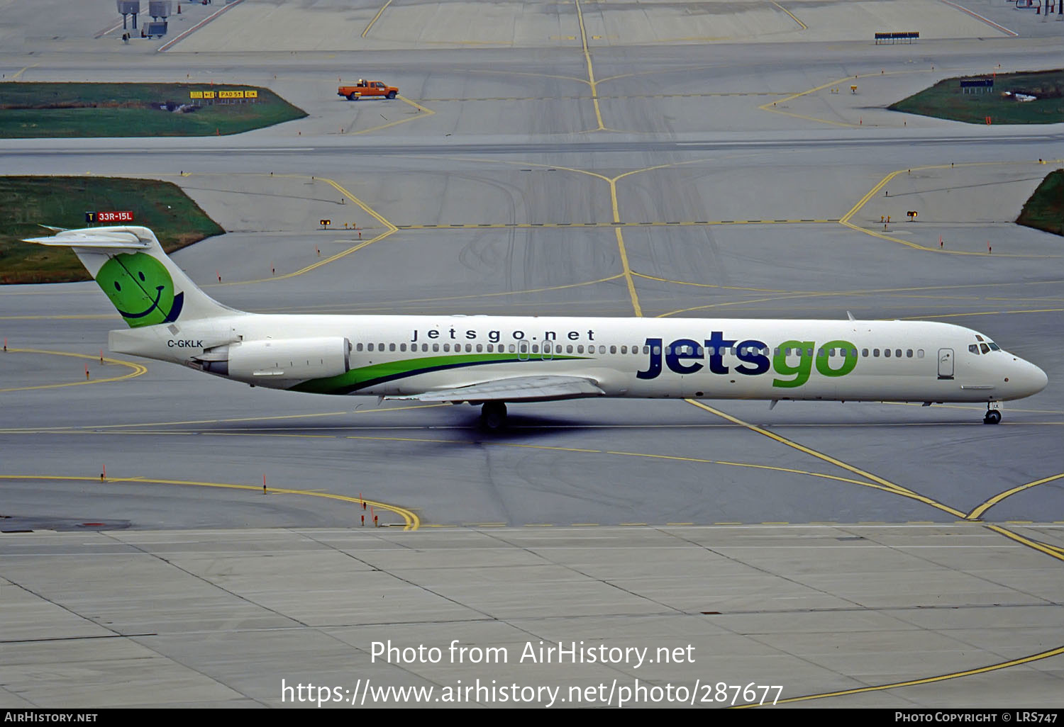 Aircraft Photo of C-GKLK | McDonnell Douglas MD-83 (DC-9-83) | Jetsgo | AirHistory.net #287677