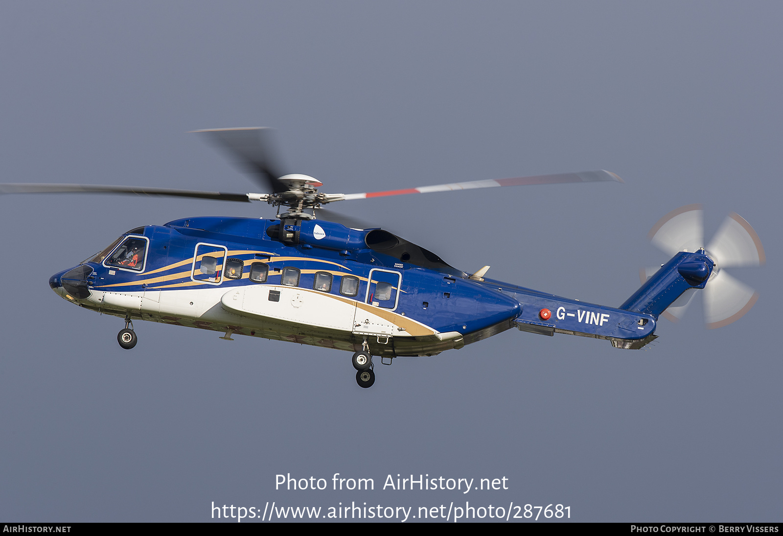 Aircraft Photo of G-VINF | Sikorsky S-92A | Babcock International | AirHistory.net #287681