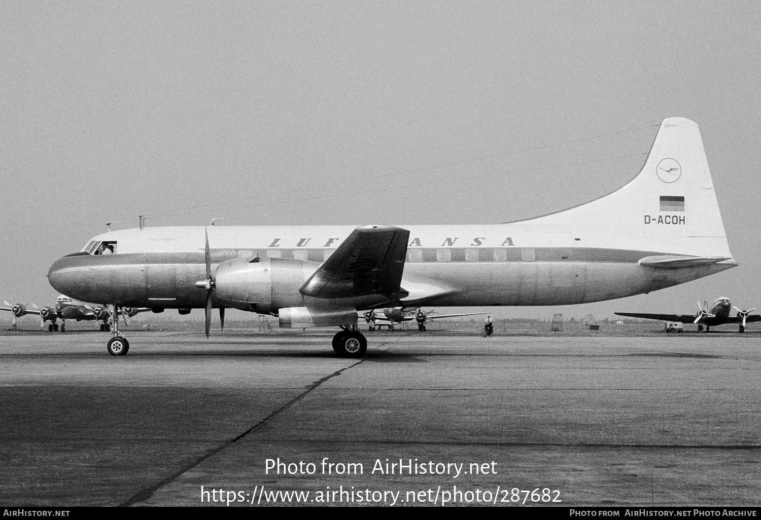 Aircraft Photo of D-ACOH | Convair 340-68 | Lufthansa | AirHistory.net ...