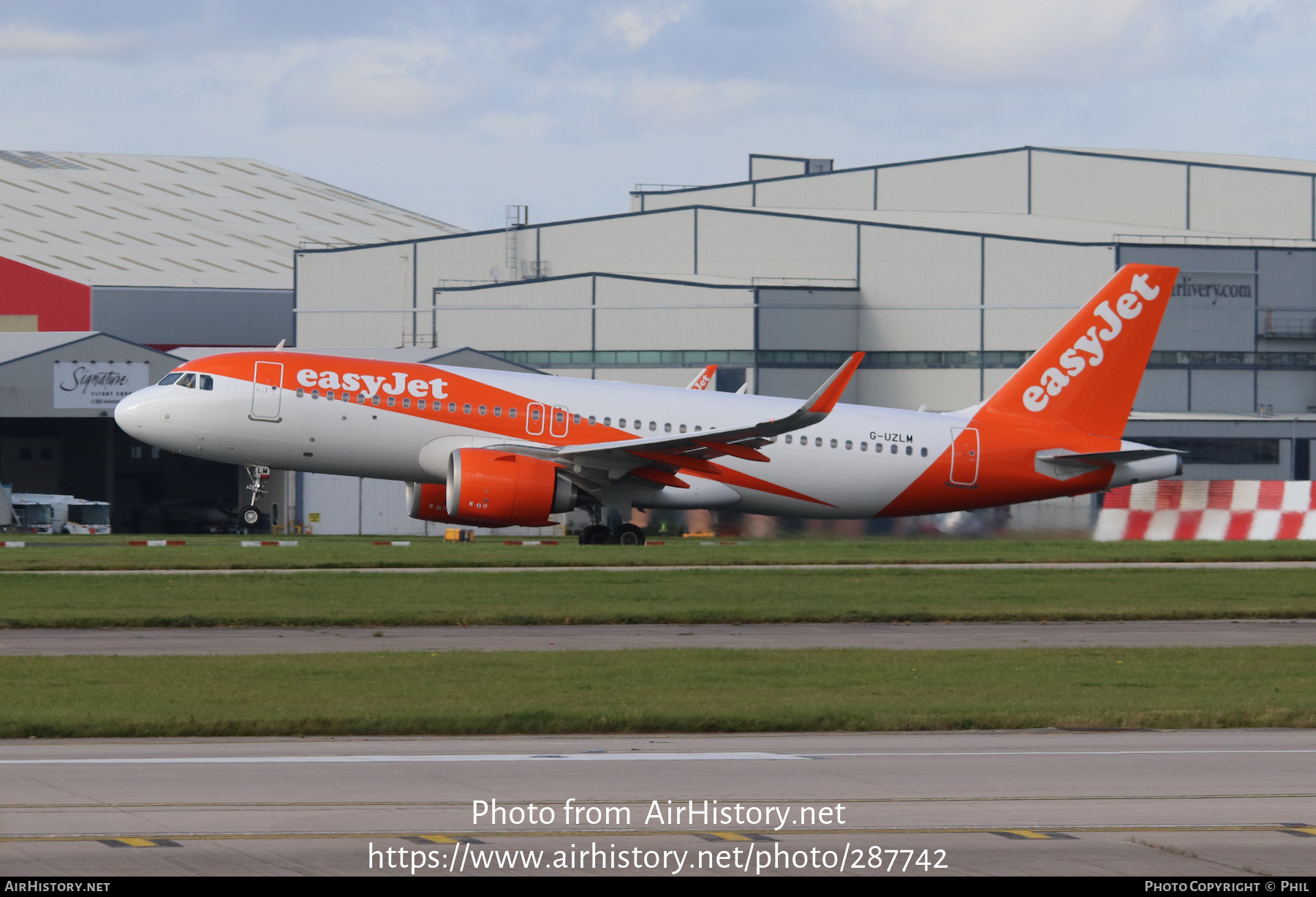 Aircraft Photo of G-UZLM | Airbus A320-251N | EasyJet | AirHistory.net #287742