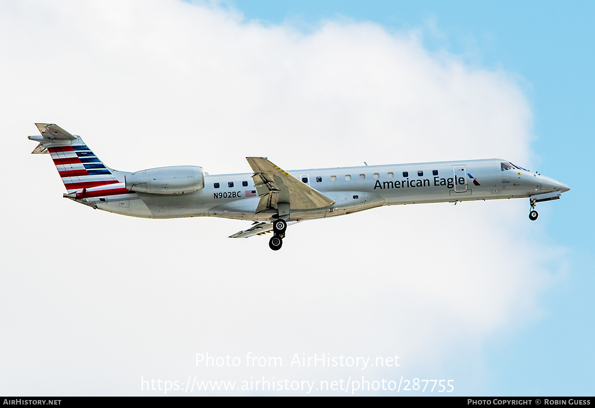 Aircraft Photo of N902BC | Embraer ERJ-145LR (EMB-145LR) | American Eagle | AirHistory.net #287755