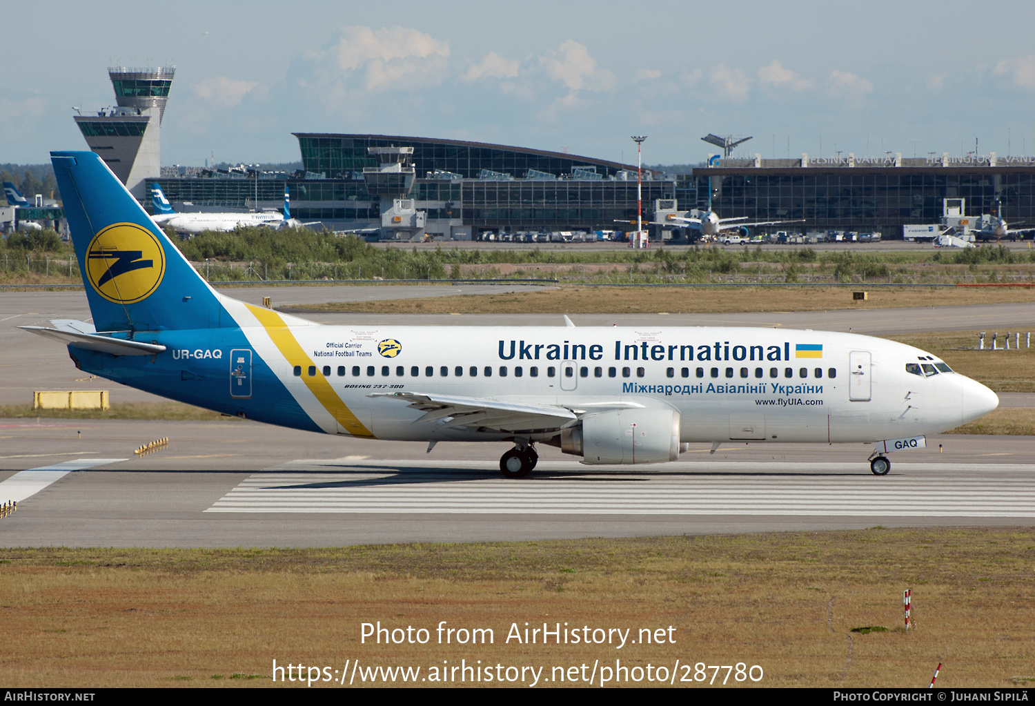 Aircraft Photo of UR-GAQ | Boeing 737-33R | Ukraine International Airlines | AirHistory.net #287780