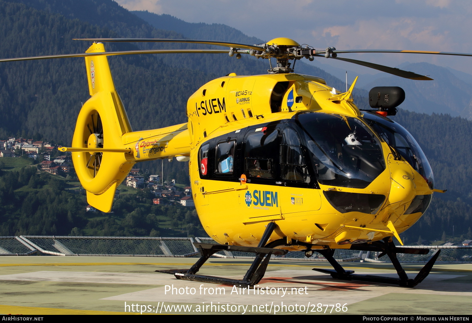 Aircraft Photo of I-SUEM | Airbus Helicopters H-145 (BK-117D-2) | Babcock International | AirHistory.net #287786