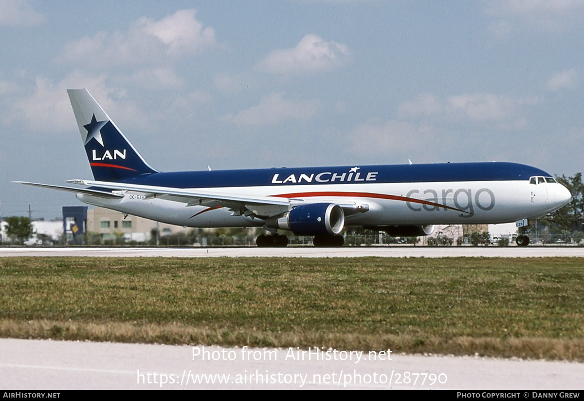 Aircraft Photo of CC-CZX | Boeing 767-316F/ER | LAN Chile Cargo - Línea Aérea Nacional | AirHistory.net #287790