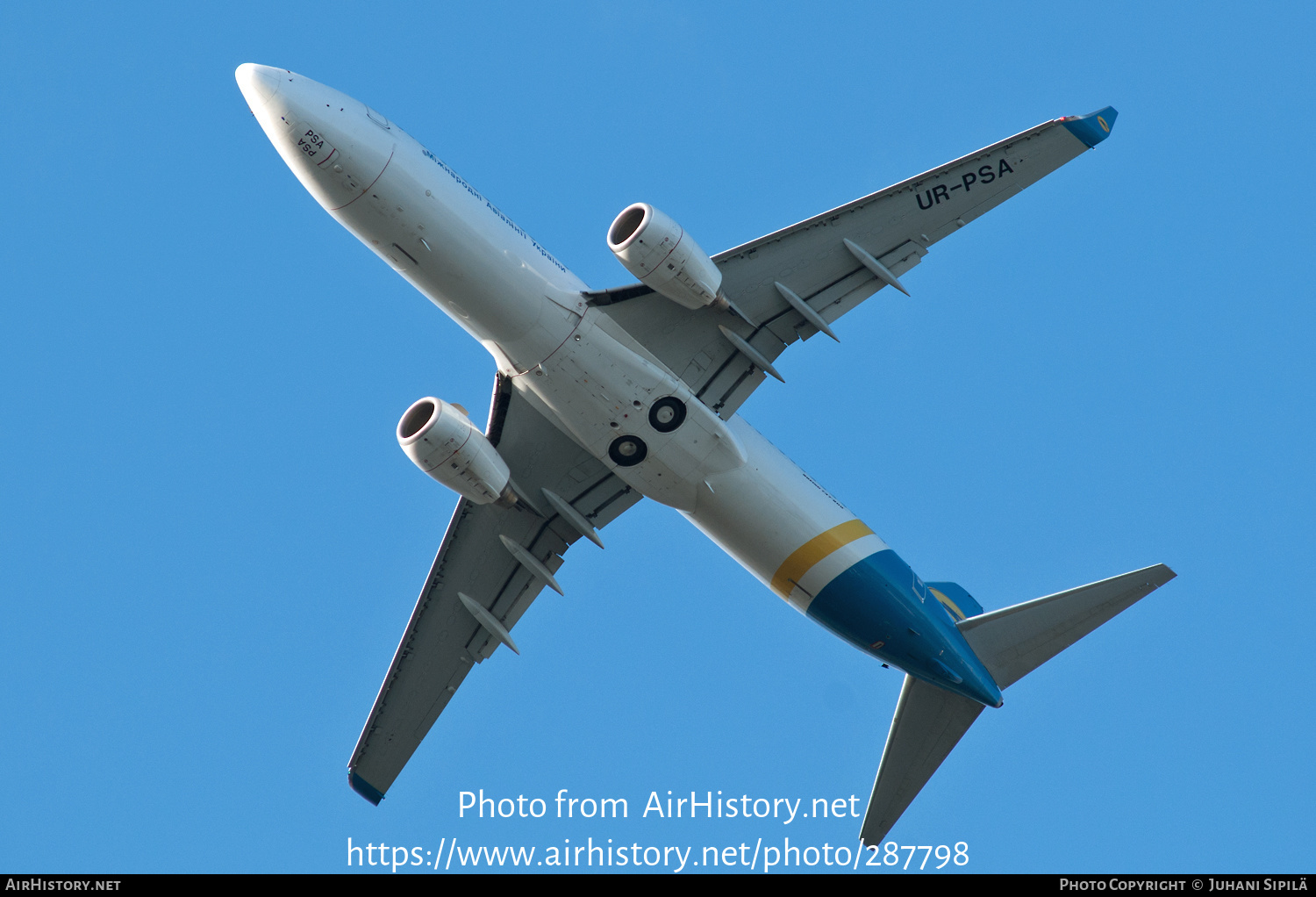 Aircraft Photo of UR-PSA | Boeing 737-8HX | Ukraine International Airlines | AirHistory.net #287798