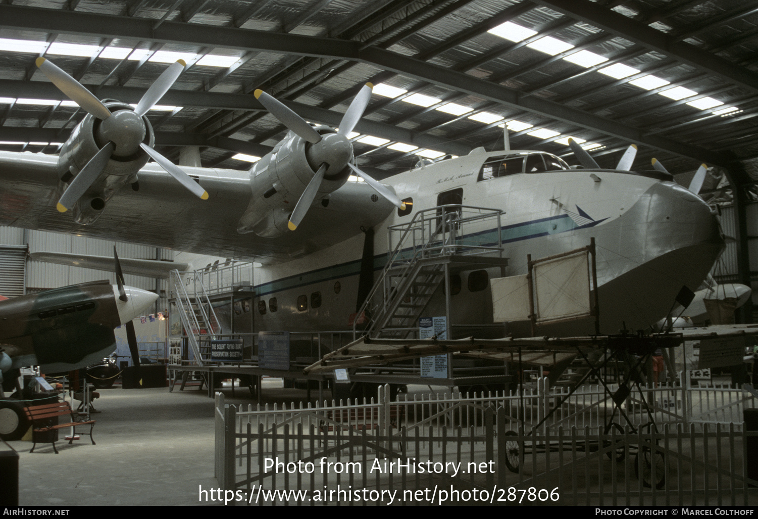 Aircraft Photo of ZK-AMO | Short S-45 Solent 4 | TEAL - Tasman Empire Airways | AirHistory.net #287806