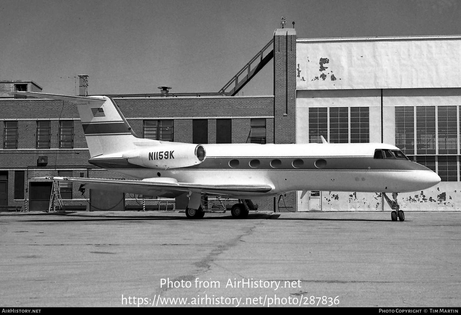 Aircraft Photo of N1159K | Grumman American G-1159 Gulfstream II | AirHistory.net #287836