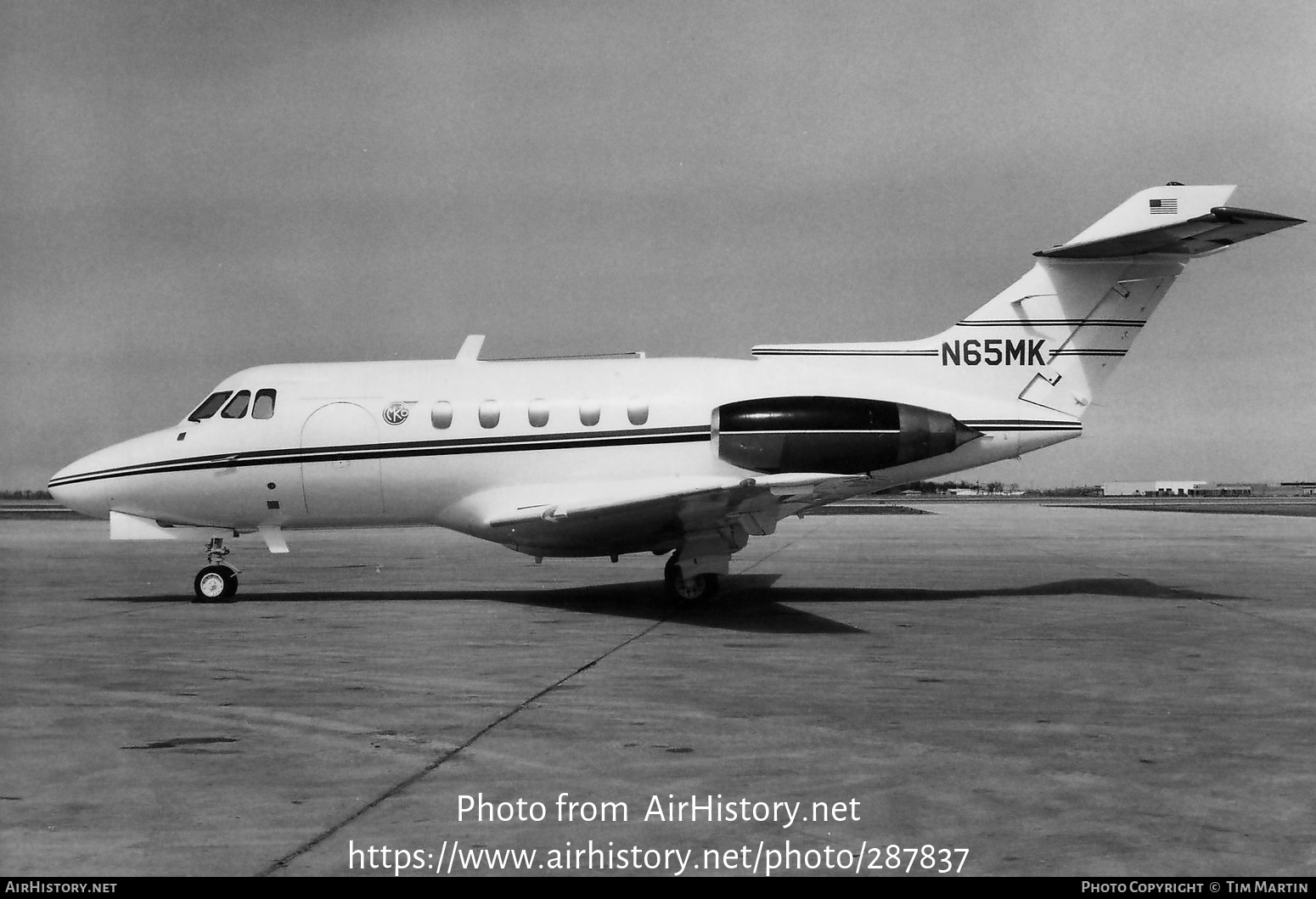 Aircraft Photo of N65MK | Hawker Siddeley HS-125-1A/522 | Morrison-Knudsen Co. | AirHistory.net #287837