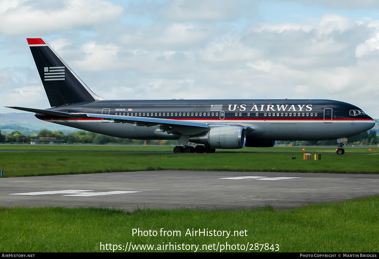 Aircraft Photo of N651US | Boeing 767-2B7/ER | US Airways | AirHistory.net #287843