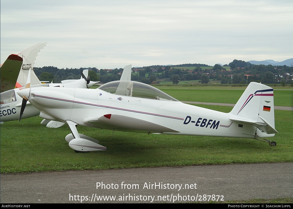 Aircraft Photo of D-EBFM | Van's RV-4 | AirHistory.net #287872