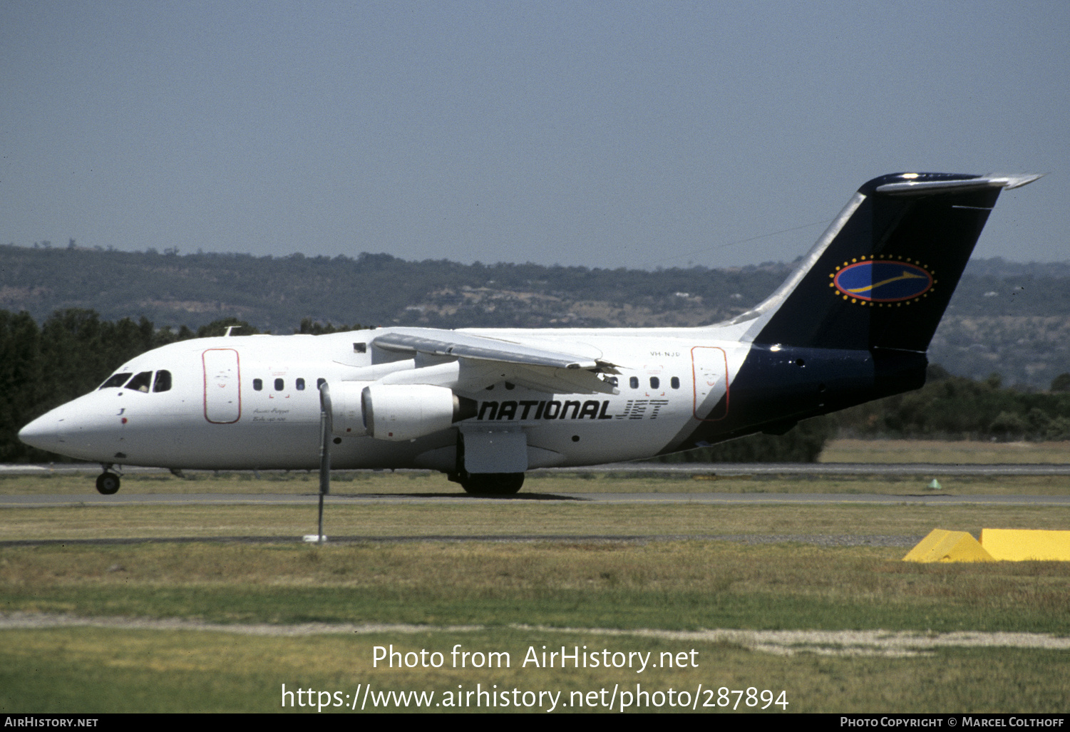 Aircraft Photo of VH-NJD | British Aerospace BAe-146-100 | National Jet Systems | AirHistory.net #287894