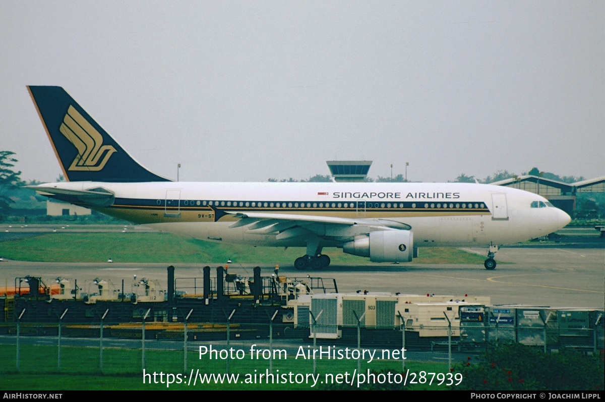 Aircraft Photo of 9V-STW | Airbus A310-324 | Singapore Airlines | AirHistory.net #287939