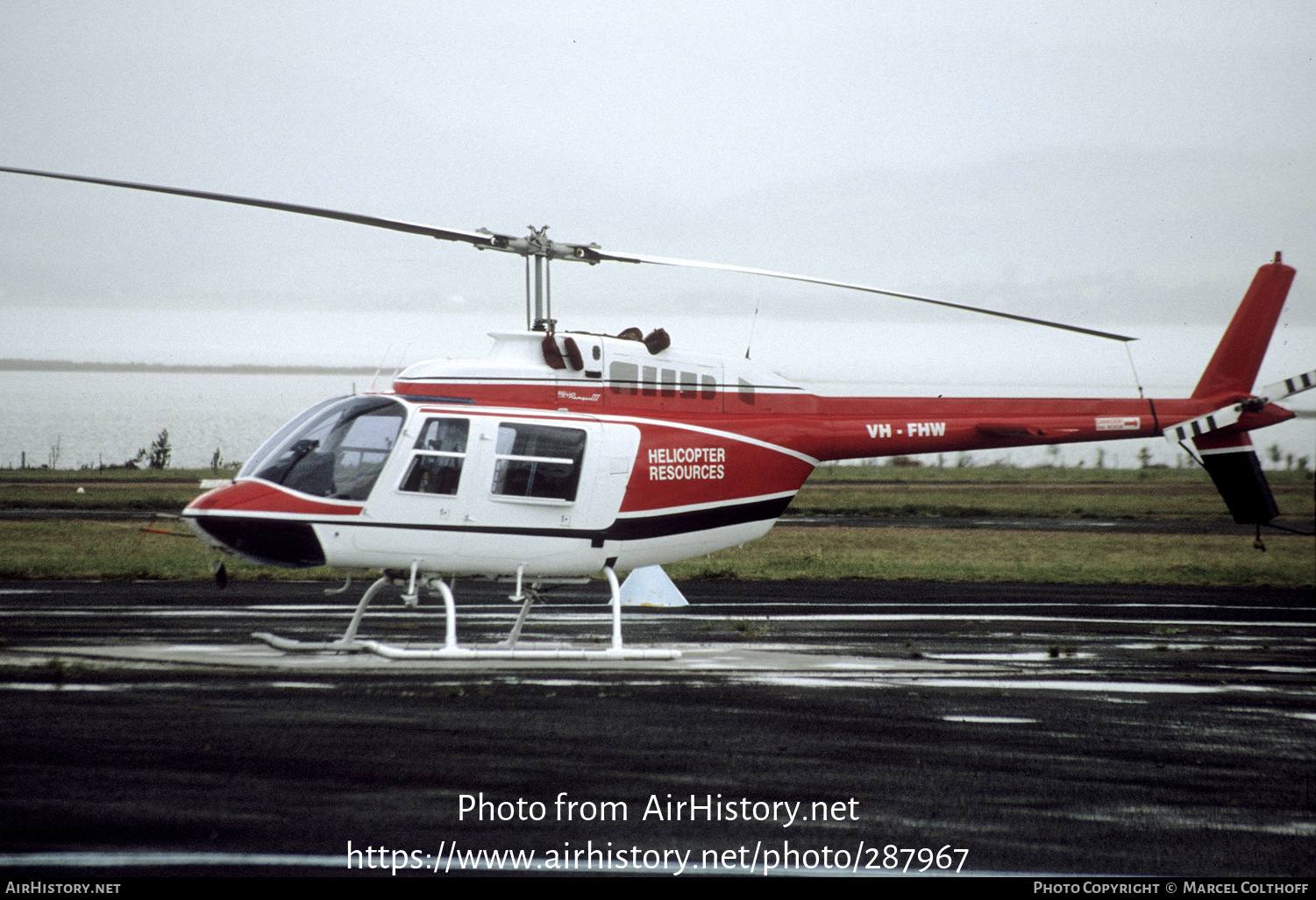 Aircraft Photo of VH-FHW | Bell 206B-3 JetRanger III | Helicopter Resources | AirHistory.net #287967