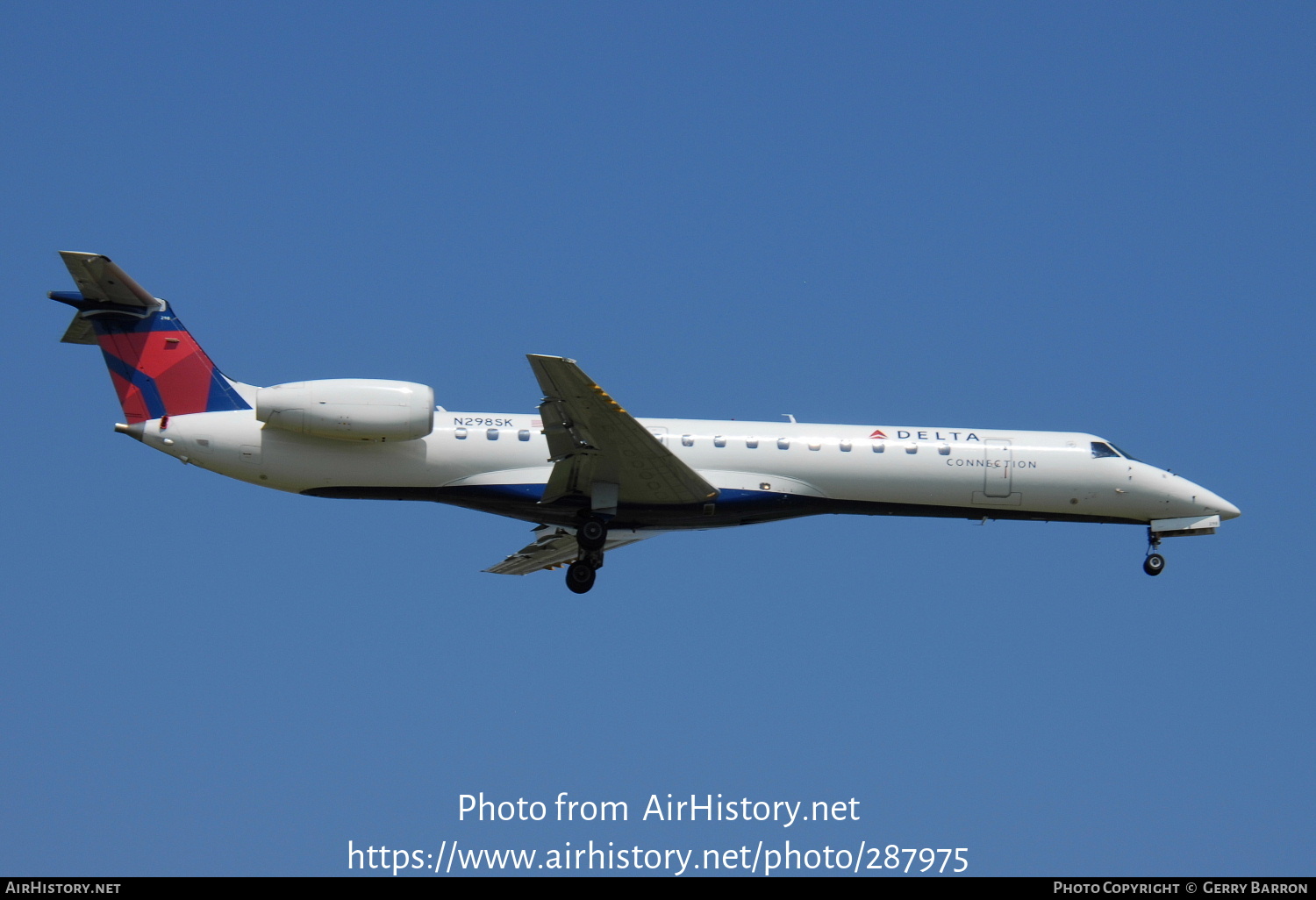 Aircraft Photo of N298SK | Embraer ERJ-145LR (EMB-145LR) | Delta Connection | AirHistory.net #287975