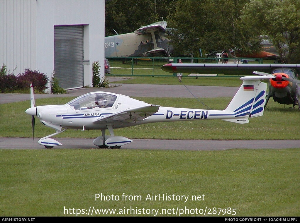 Aircraft Photo of D-ECEN | HOAC DV-20-100 Katana | AirHistory.net #287985