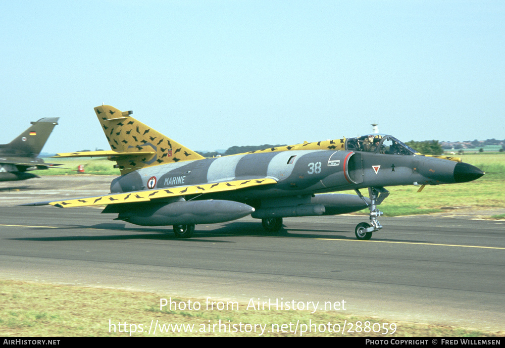 Aircraft Photo of 38 | Dassault Super Etendard Modernisé | France - Navy | AirHistory.net #288059