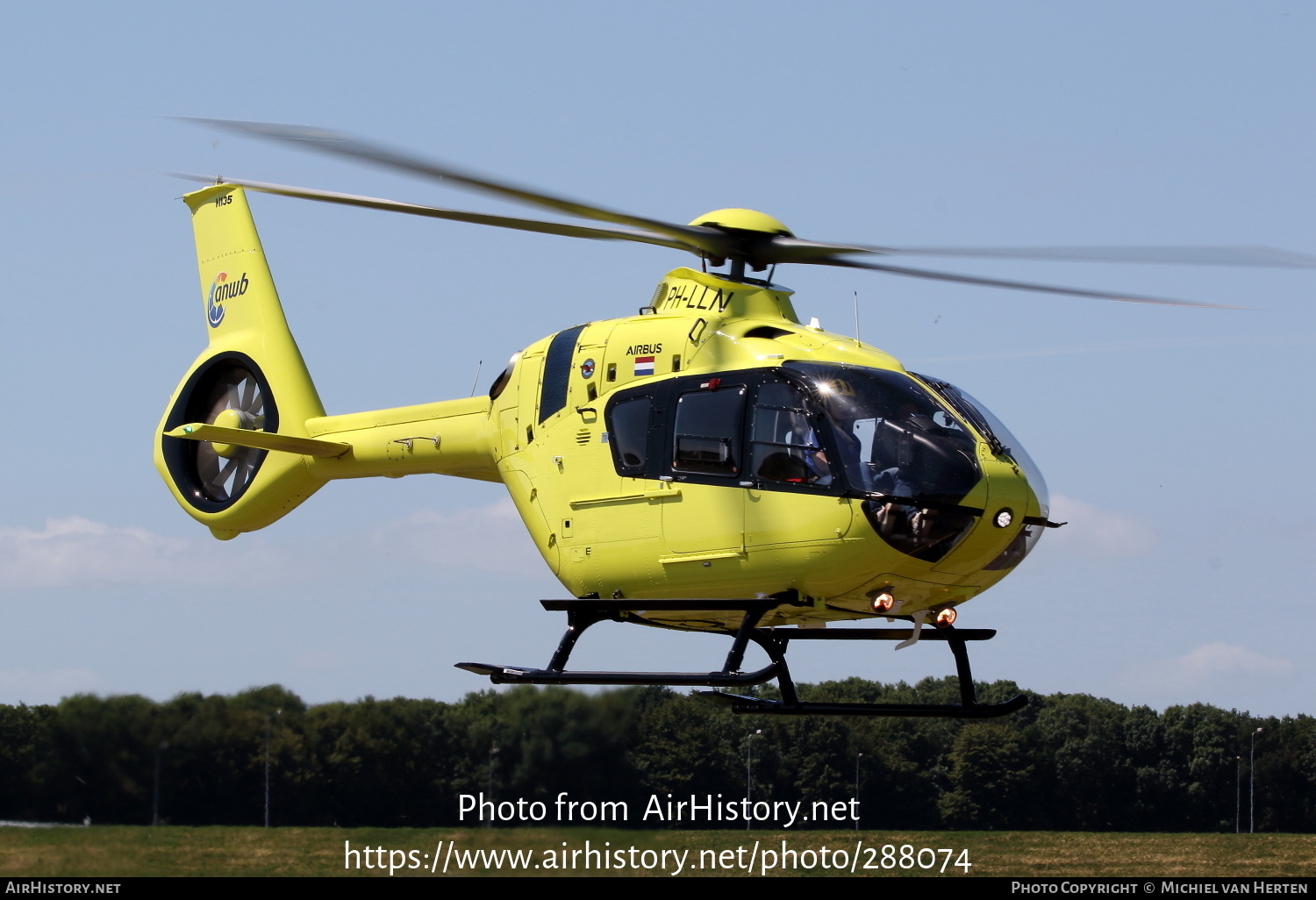 Aircraft Photo of PH-LLN | Airbus Helicopters H-135P-3 | ANWB Medical Air Assistance | AirHistory.net #288074