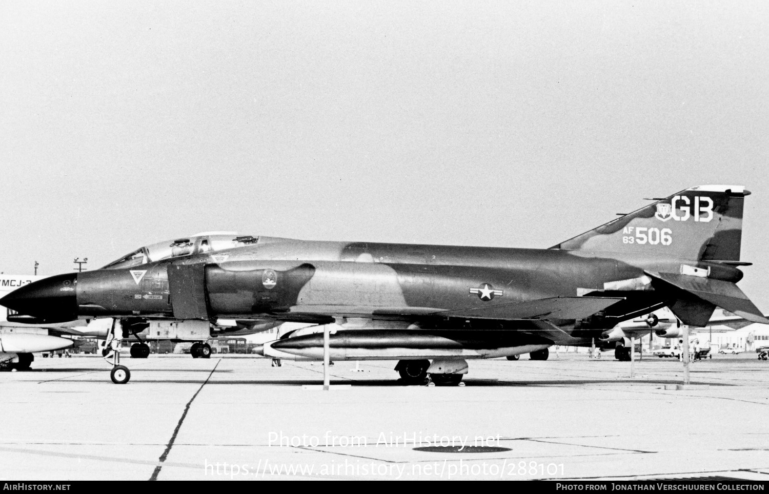 Aircraft Photo of 63-7506 / AF63-506 | McDonnell F-4C Phantom II | USA - Air Force | AirHistory.net #288101