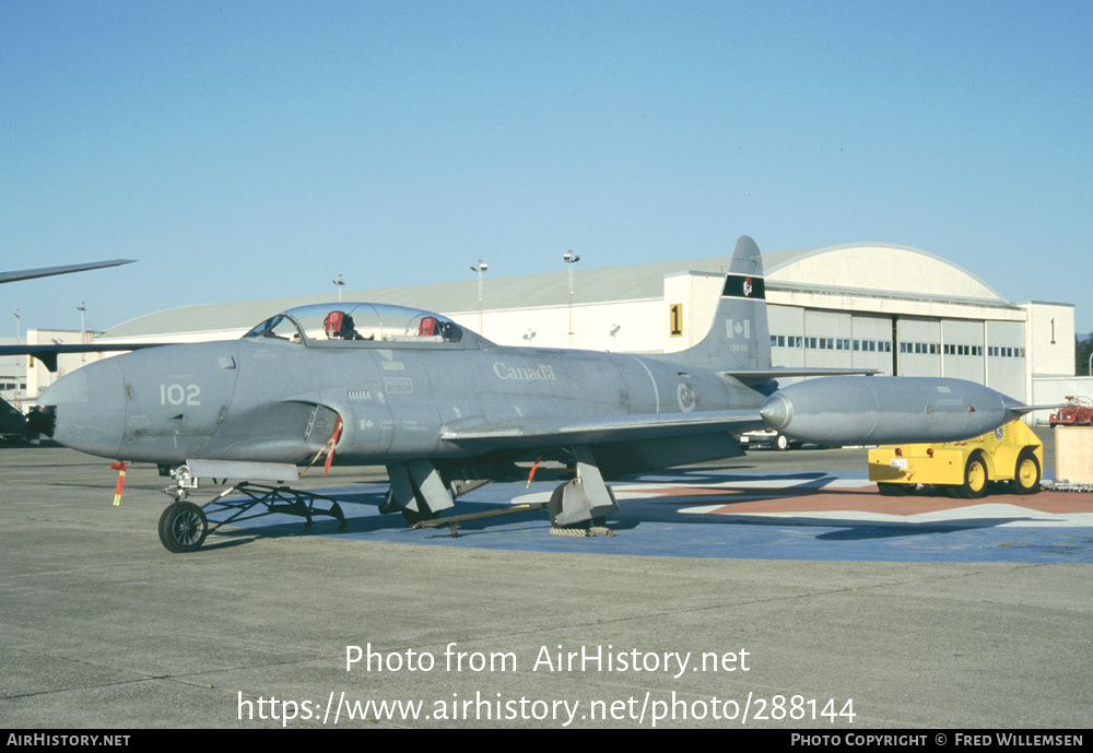 Aircraft Photo of 133102 | Canadair CT-133 Silver Star 3 | Canada - Air Force | AirHistory.net #288144