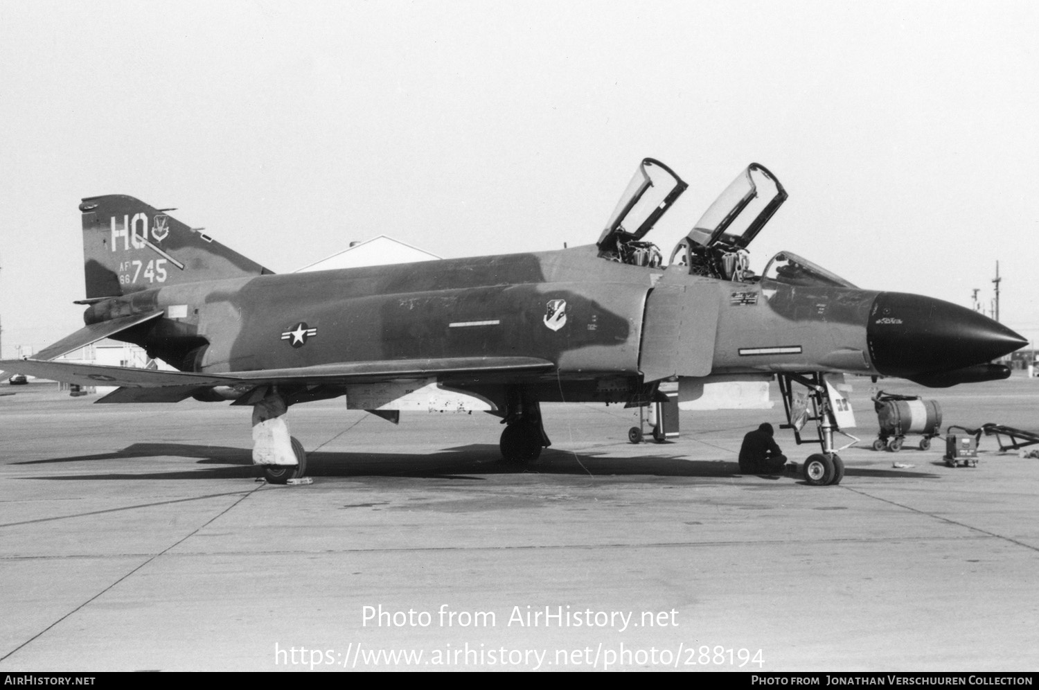 Aircraft Photo of 66-7745 / AF66-745 | McDonnell Douglas F-4D Phantom II | USA - Air Force | AirHistory.net #288194