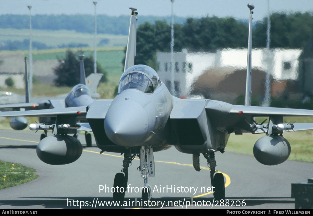 Aircraft Photo of 84-0019 / AF84-019 | McDonnell Douglas F-15C Eagle | USA - Air Force | AirHistory.net #288206