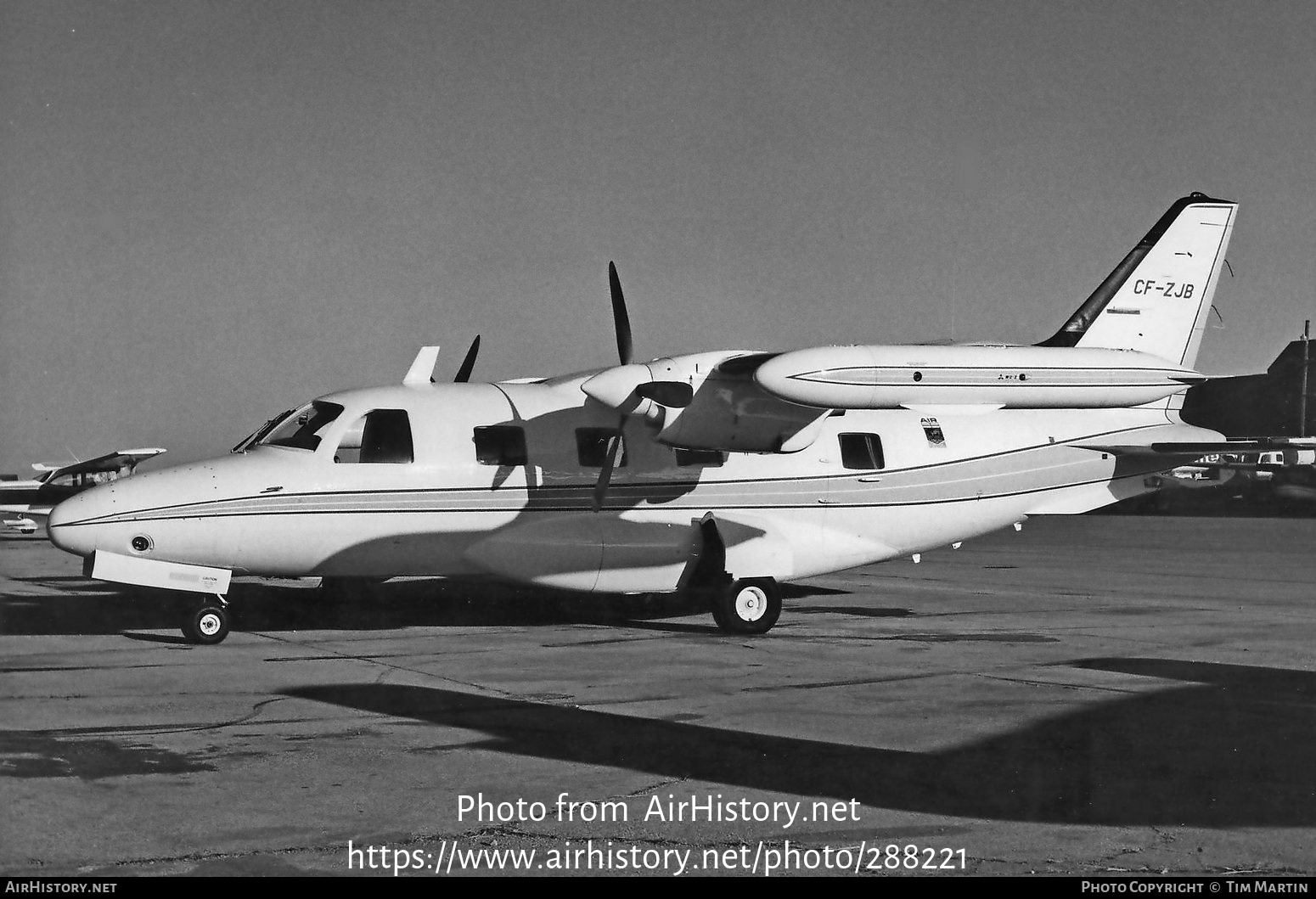 Aircraft Photo of CF-ZJB | Mitsubishi MU-2G (MU-2B-30) | AirHistory.net #288221