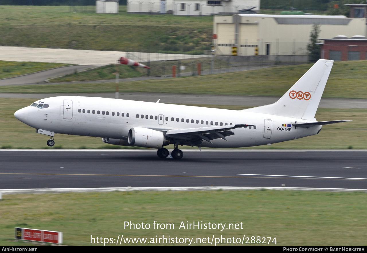 Aircraft Photo of OO-TNF | Boeing 737-3Q8 | TNT Airways | AirHistory.net #288274