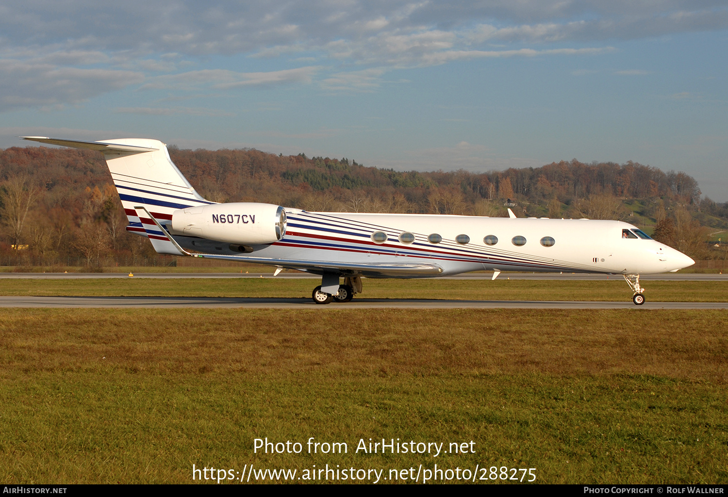 Aircraft Photo of N607CV | Gulfstream Aerospace G-V-SP Gulfstream G550 | AirHistory.net #288275