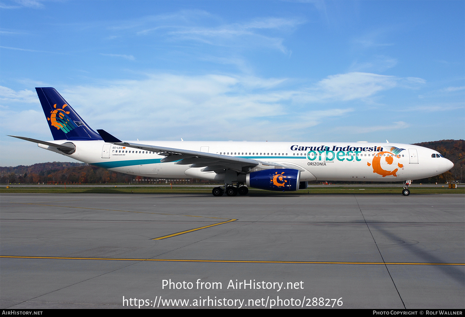 Aircraft Photo of EC-LEQ | Airbus A330-343 | Garuda Indonesia | AirHistory.net #288276