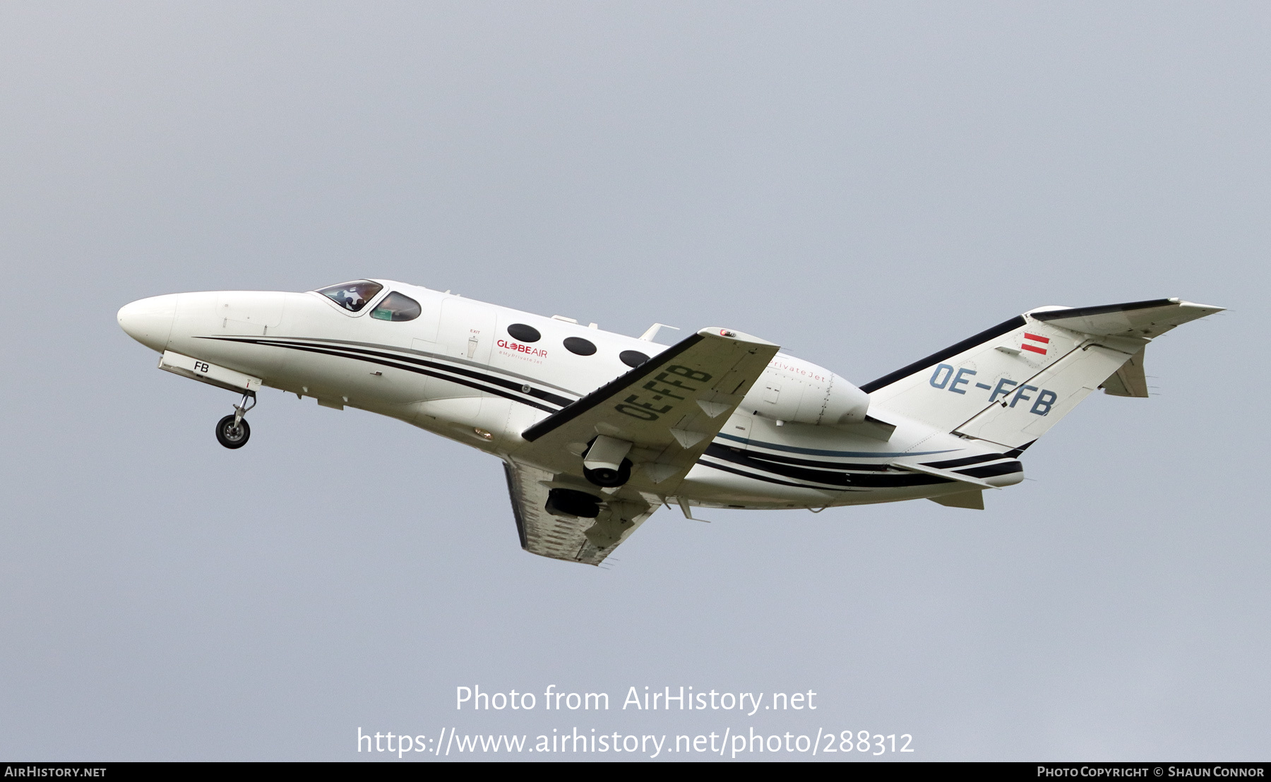 Aircraft Photo of OE-FFB | Cessna 510 Citation Mustang | GlobeAir | AirHistory.net #288312