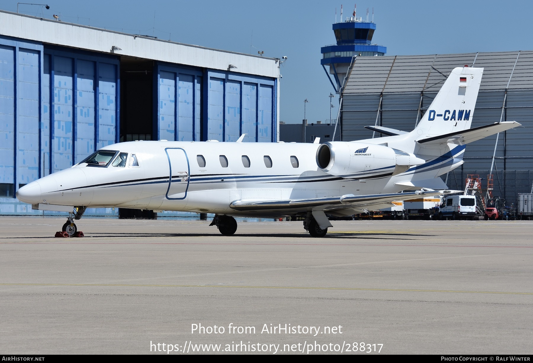 Aircraft Photo of D-CAWM | Cessna 560XL Citation XLS+ | Aerowest | AirHistory.net #288317