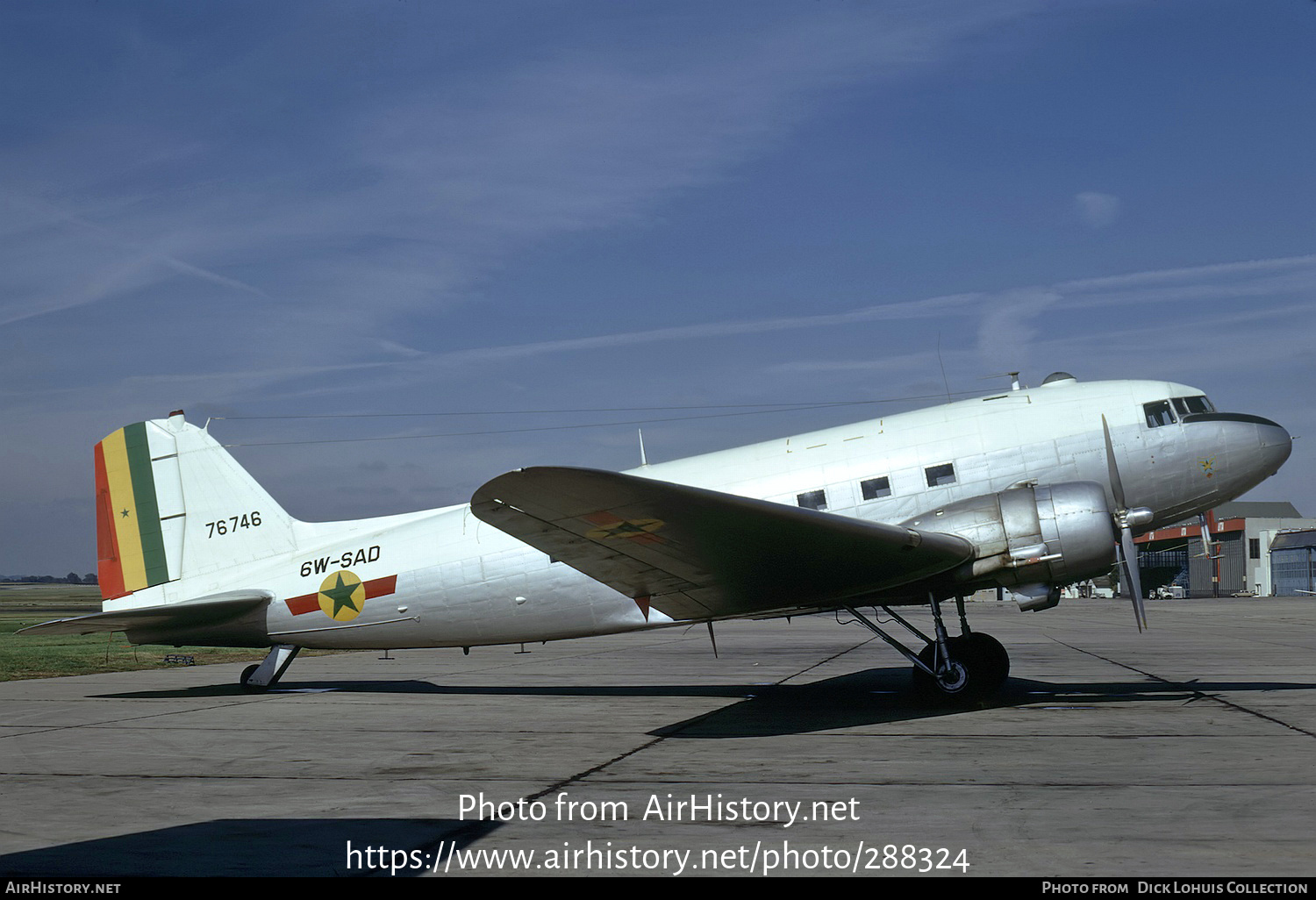 Aircraft Photo of 6W-SAD / 76746 | Douglas C-47B Skytrain | Senegal - Air Force | AirHistory.net #288324