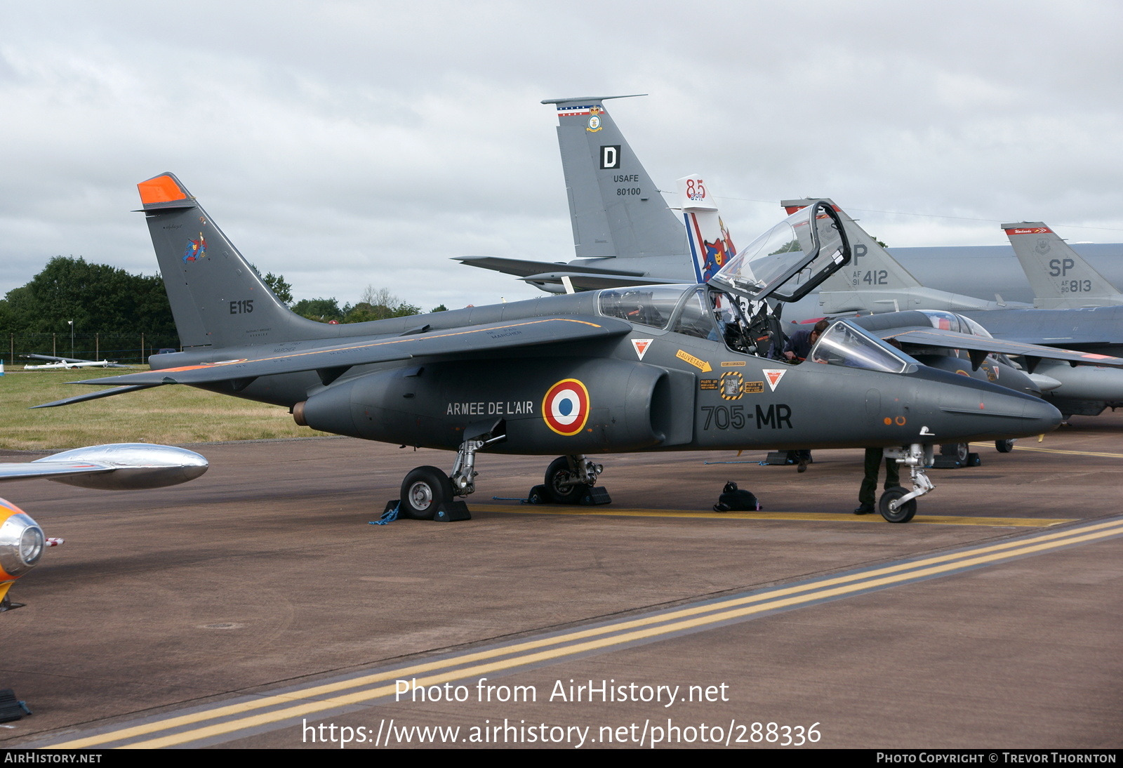 Aircraft Photo of E115 | Dassault-Dornier Alpha Jet E | France - Air Force | AirHistory.net #288336